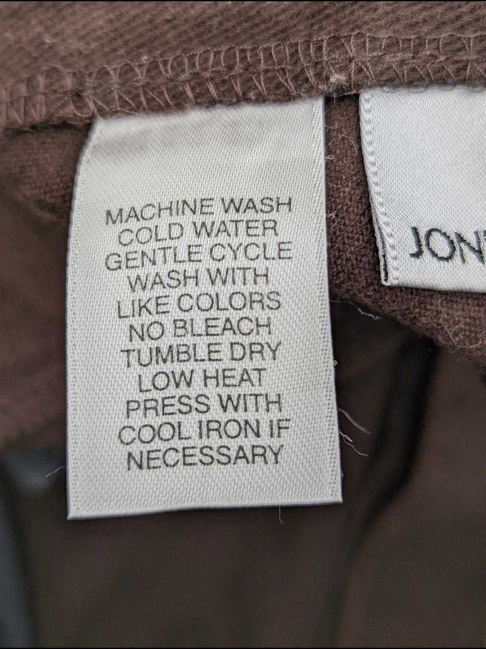 Jones New York Sport Straight Leg Jeans Dark Academia Office Siren - Picture 13 of 14